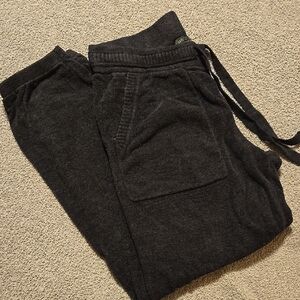 Barefoot Dreams Black Track Pants with Elastic Waistband